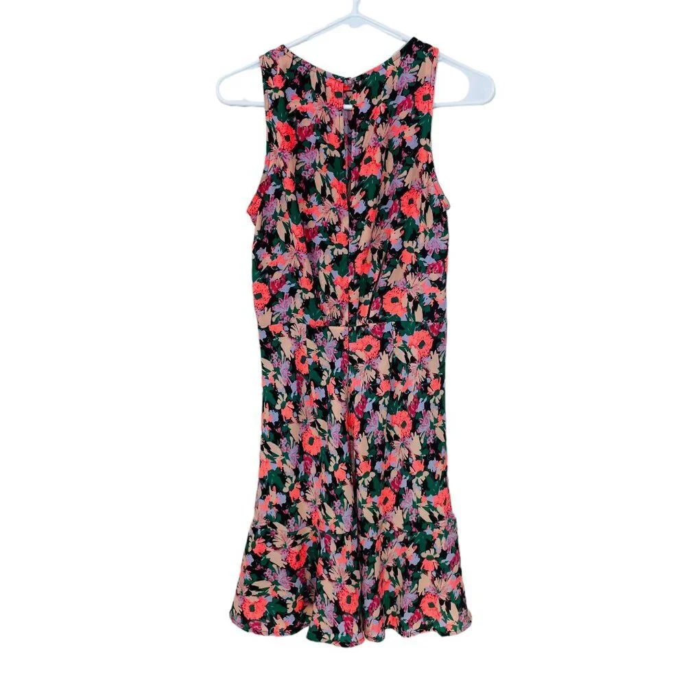 Lot of 2 J. Crew Dresses Size‎ 2 Floral Mini Sundress Pink Purple